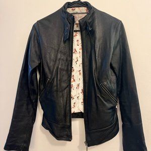 Miss Top Gun Leather Jacket